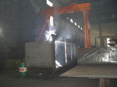 Línea de soldadura de líneas de producción