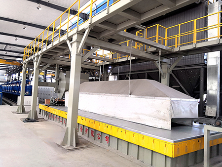 Tanque cerámico de galvanizado