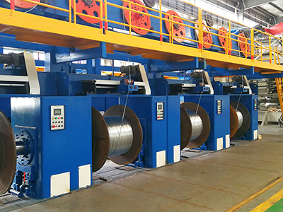 Bobinadora horizontal de gran capacidad