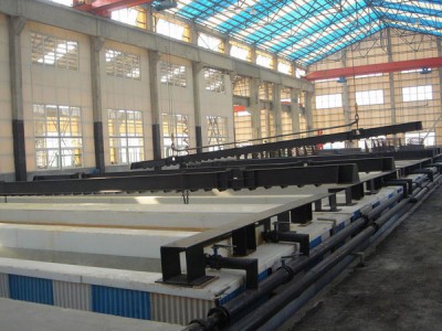 Línea de galvanizado en caliente de acero estructural