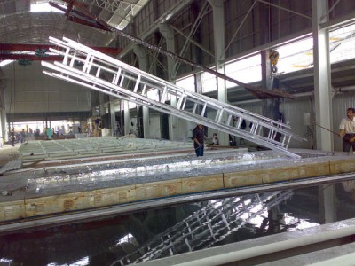 Línea de galvanizado en caliente de acero estructural