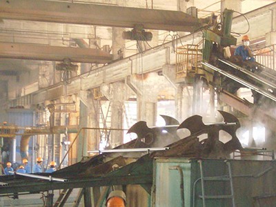 Línea automática de galvanizado de tubos de acero